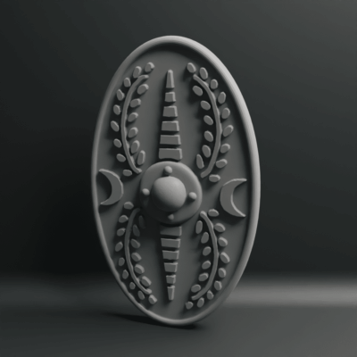 2x Imperial auxiliary cavalry shield 03