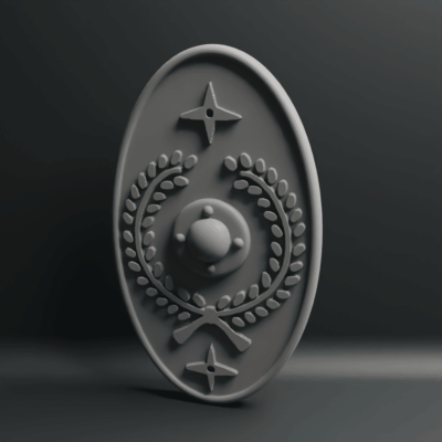 2x Imperial auxiliary cavalry shield 04