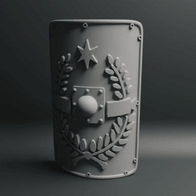 2x Imperial legionary shield 03