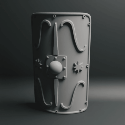 2x Imperial legionary shield 04