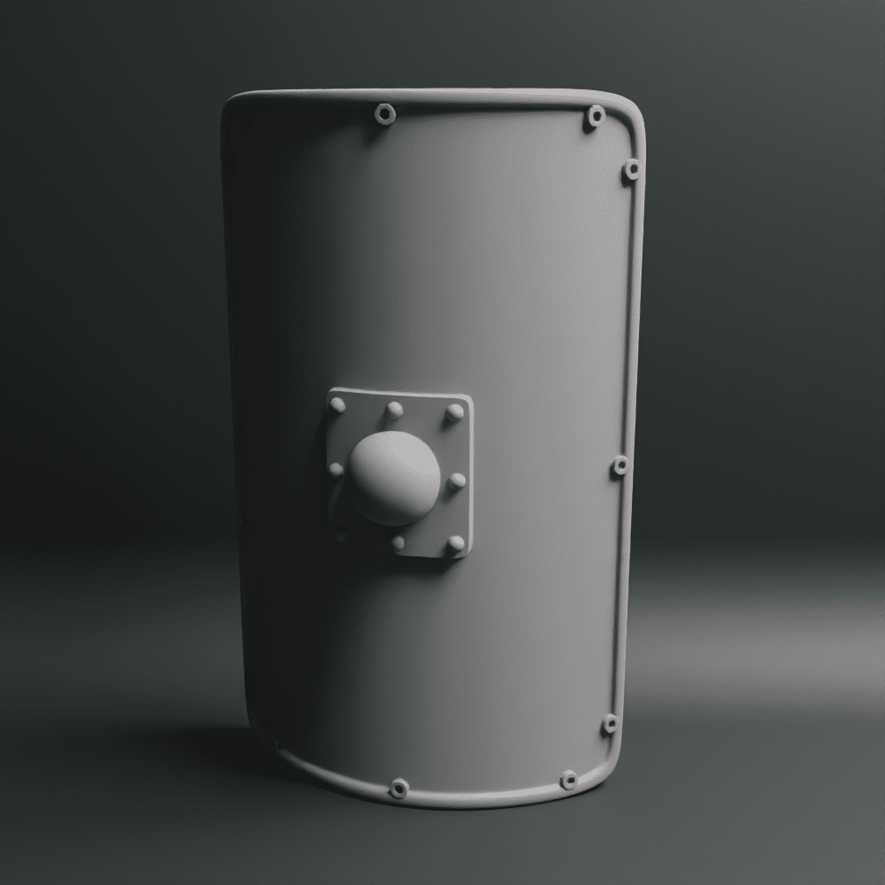 2x Imperial legionary shield blank