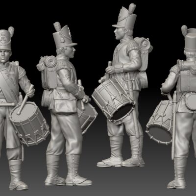 Drummer Boy British 27th "Inniskillin" Regiment of Foot-Waterloo 1815