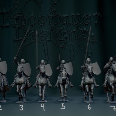 Mid 14 Century Knights Charging v4