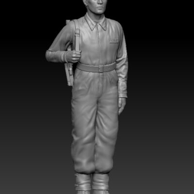 Swedish Centurion Tank Soldier 1950s V1 alternate 3