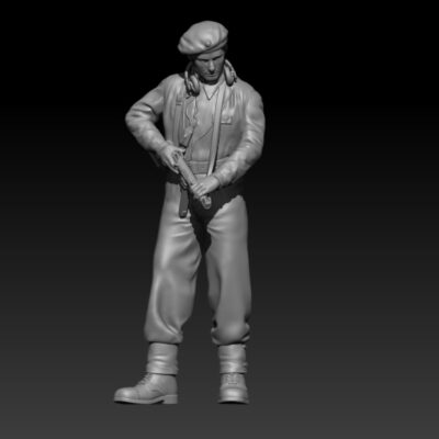 Swedish Centurion Tank Soldier 1950s V5