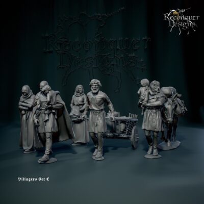 Medieval Villagers Set C