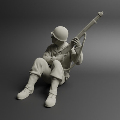 American soldier ww2 Cover Sit A14