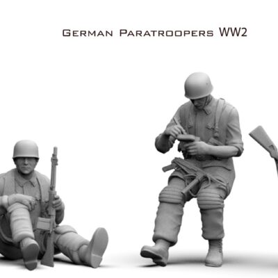 German WW2 Paratroopers resting set