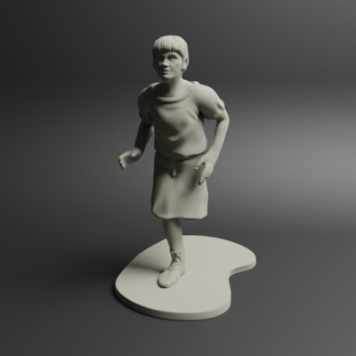 Roman citizen child run