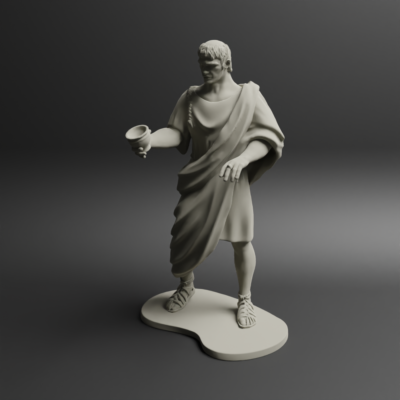 Roman citizen drinking 1