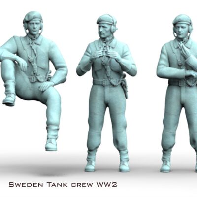 Sweden Tank Crew WW2