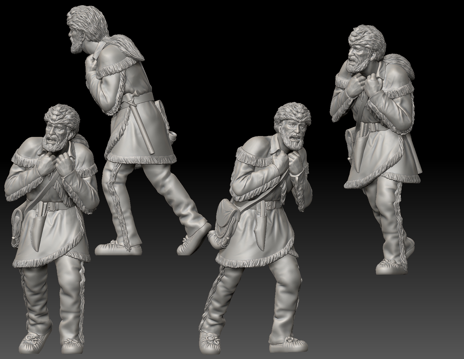 Trapper injured and afraid