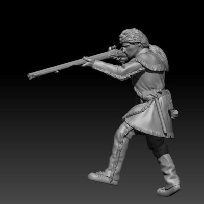 Alamo Trapper shooting, clean shaven