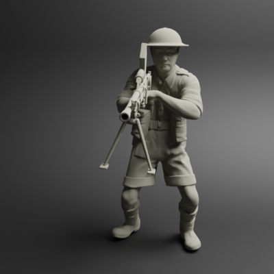 WW2 British Soldier El Alamein 007