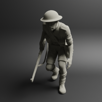 WW2 British Soldier El Alamein 009