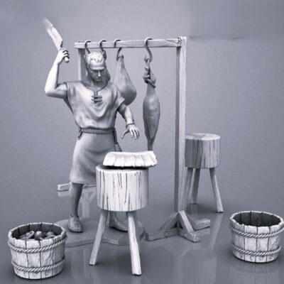 Roman merchant butcher