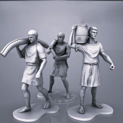 Roman merchant shoppers