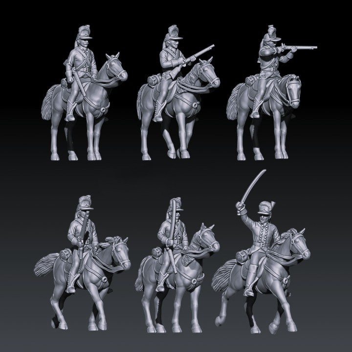 Catherine the Great's light cavalry 1790 set 2